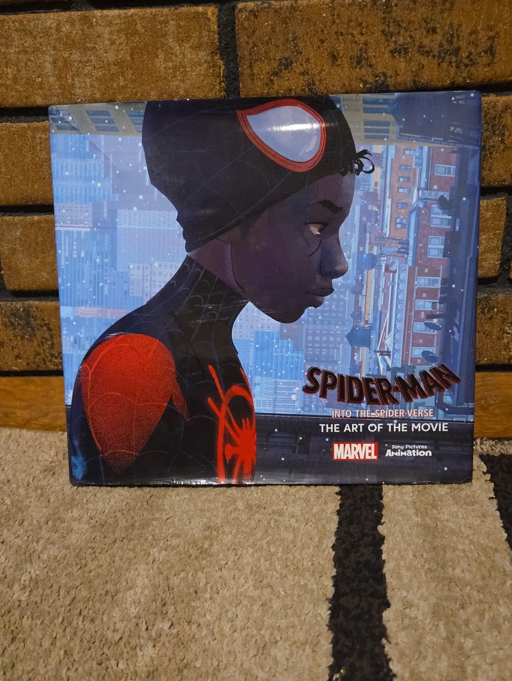 Spiderman Into The Spiderverse Miles Morales Marvel Coffee Table Book